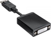 InLine 4043718126262 cable gender changer DisplayPort DVI-D 24+1 Noir
