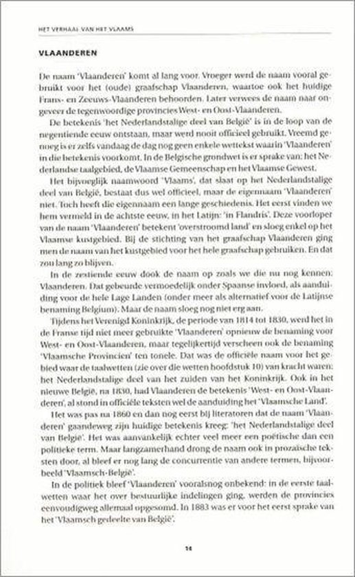 Verhaal Van Het Vlaams