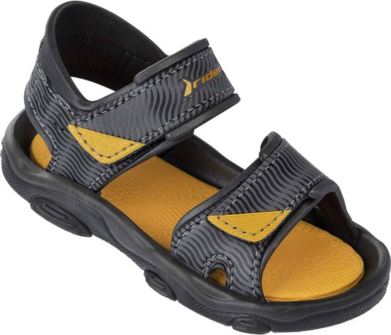 Soms Laboratorium barricade Rider baby sandalen - maat 21 - jongens en meisjes - grijs | bol.com