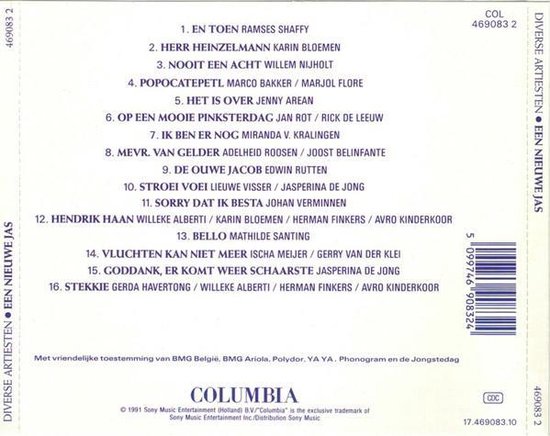 Een nieuwe jas - Liedjes van Annie M.G. Schmidt, various artists | CD