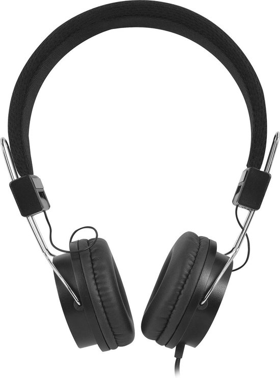 Ewent EW3573 écouteur/casque Écouteurs Avec fil Arceau Musique Noir | bol