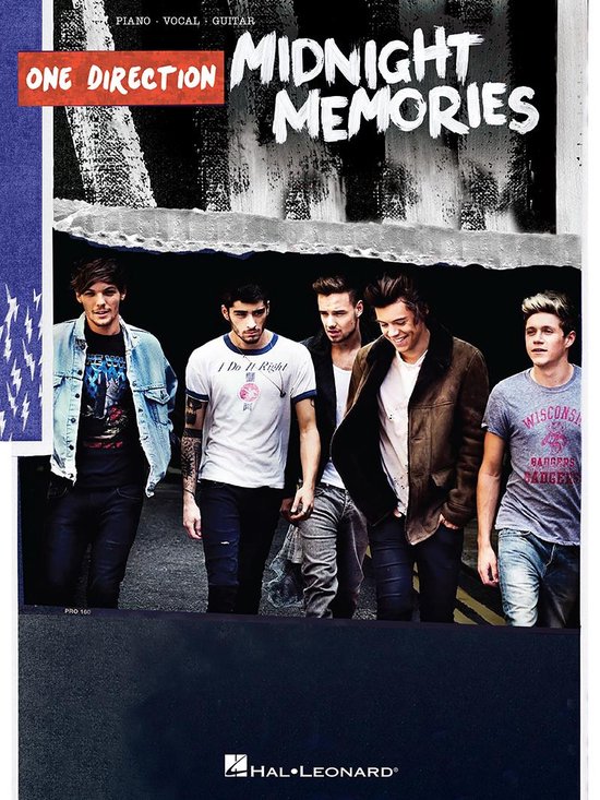 One Direction - Midnight Memories Songbook - cover