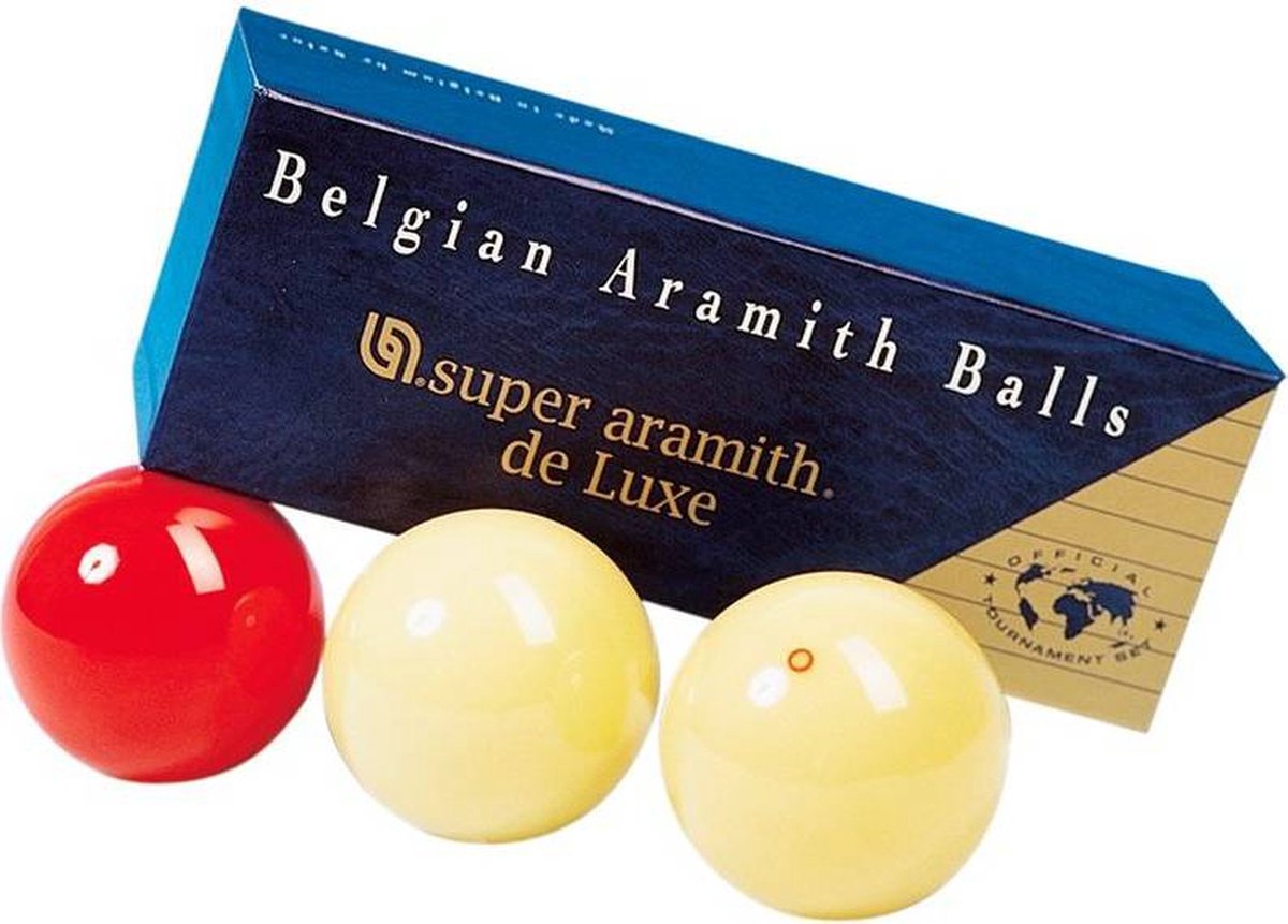 Super Aramith biljart ballen set 61.5mm De luxe