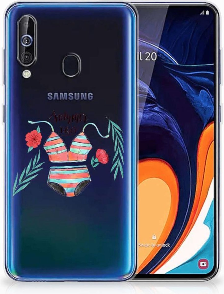 Samsung Galaxy A60 Telefoonhoesje met Naam Boho Summer