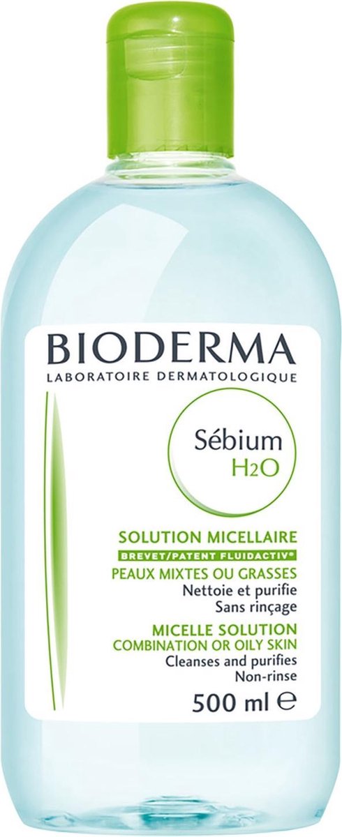 Bioderma Sébium H2O Purifying Cleansing Lotion Combination & Oily Skin - 500 ml - Bioderma