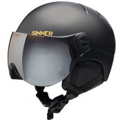 Sinner Crystal Skihelm - Unisex - Maat XL - Zwart