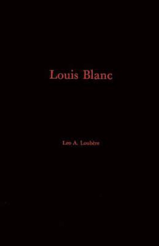 Louis Blanc - cover