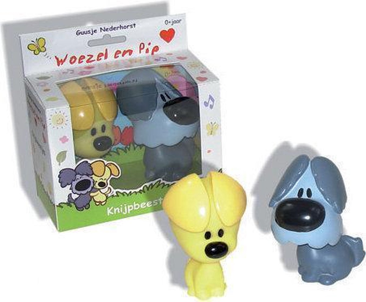 Woezel en Pip knijpfiguren | bol.com