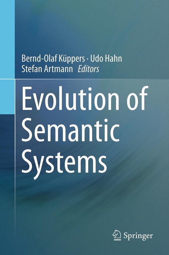 Computer Science (R0) - Evolution of Semantic Systems - cover