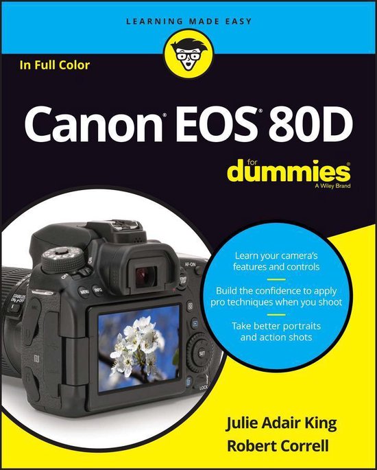 Canon EOS 80D For Dummies - cover