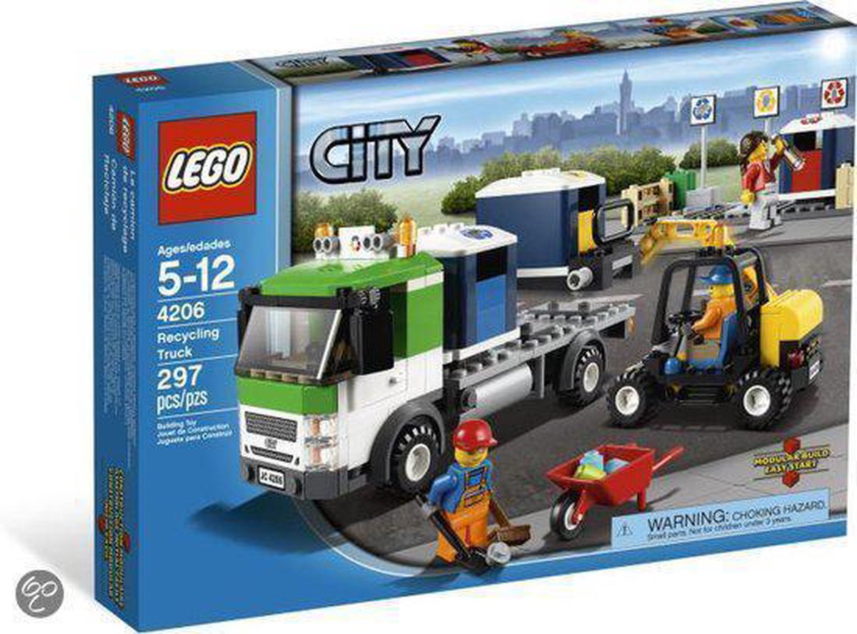 LEGO City 60386 - Le Camion de Recyclage