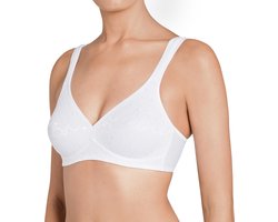 Triumph Elegant Cotton N - WHITE - Vrouwen - Maat D75