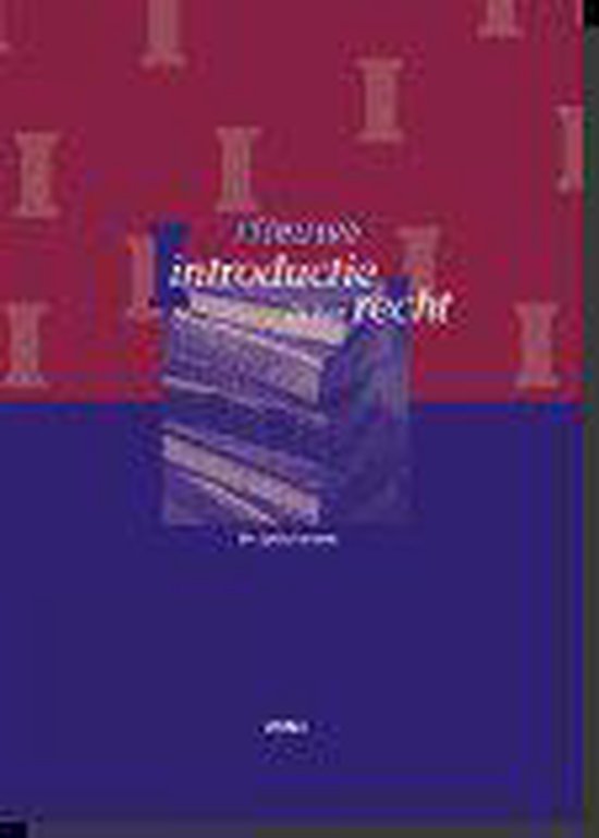 Cover van het boek 'Nieuwe introductie in het recht' van Lydia Janssen