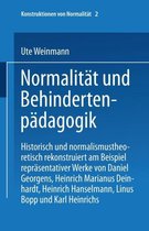 Normalitat Und Behindertenpadagogik