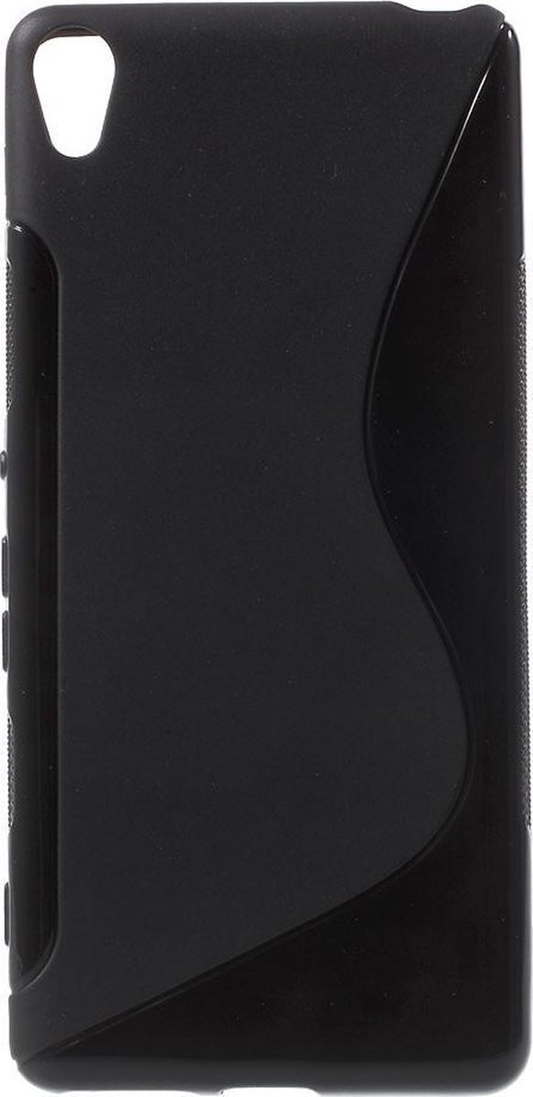 Sony Xperia XA zwart luxe back beschermhoesje TPU