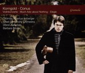Korngold, Conus: Violinkonzerte, Much Ado about Nothing, Elégie