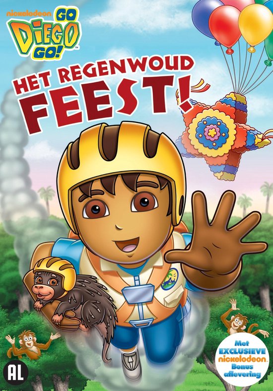 Cover van de film 'Go Diego Go - Het Regenwoud Feest!'