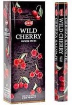 HEM Wierook - Wild Cherry - Slof (6 pakjes/120 stokjes)