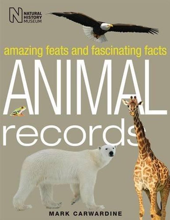 Animal Records, Mark Carwardine 9780565092481 Boeken