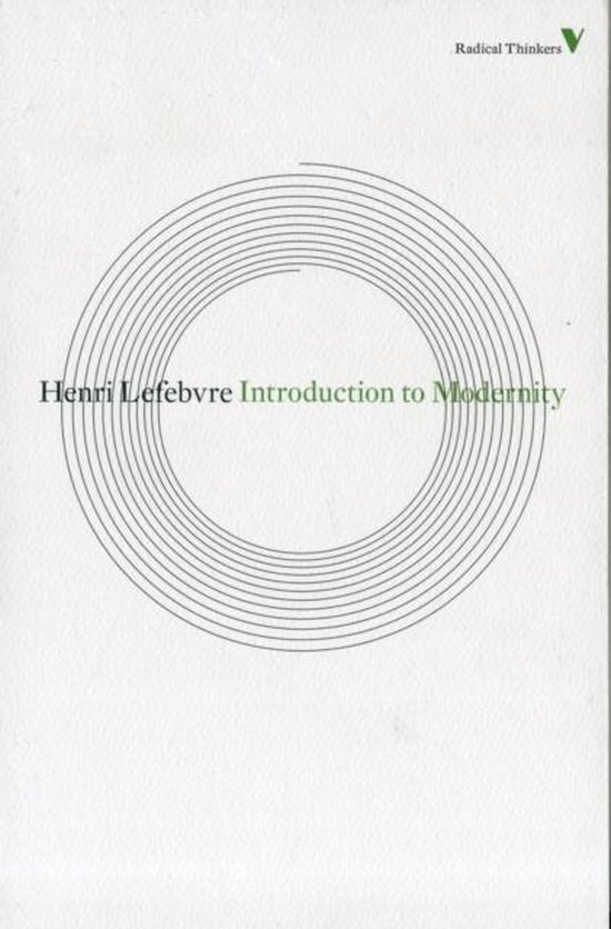 Intro To Modernity 9781844677832 Henri Lefèbvre Boeken