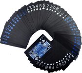 Luxe speelkaarten set - Zwart, Blauw & Wit - Waterproof - Kaartspel