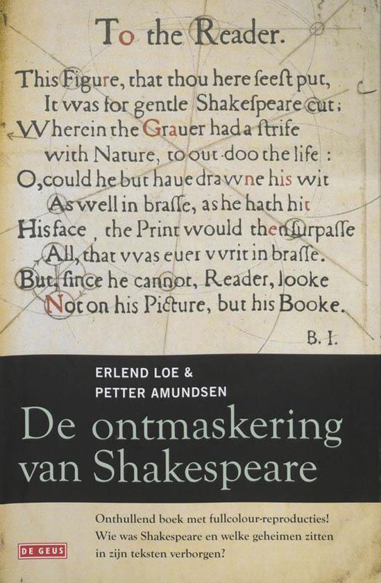 De Ontmaskering Van Shakespeare