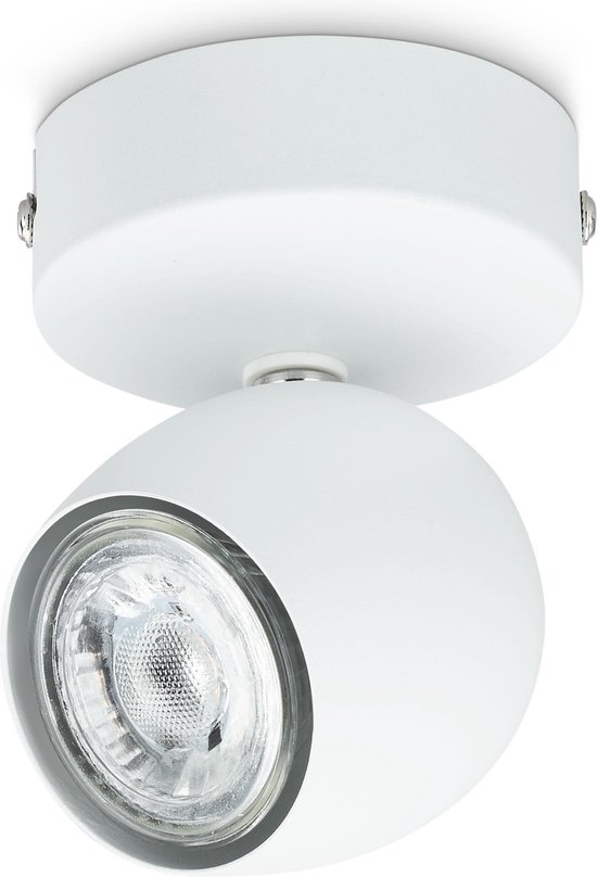 Prolight Bola - Opbouwspot -  LED - GU10 - Wit - 1 lichtpunt