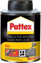 Pattex PVC Lijm Gel 250ml | Geschikt voor Verlijming van Buizen en Hulpstukken in Hard-PVC | Ideaal voor Sanitaire Toepassingen, PVC-Dakgoten en Afvoerbuizen | Biedt Extra Flexibiliteit | Vloeibare Lijm van Extra Sterke Kwaliteit.