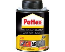 Pattex PVC Lijm Gel 250ml | Geschikt voor Verlijming van Buizen en Hulpstukken in Hard-PVC | PVC-Dakgoten en Afvoerbuizen | Snel Droog & Sterk Hechtend | Biedt Extra Flexibiliteit | Vloeibare Lijm van Extra Sterke Kwaliteit.