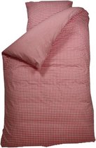 BINK Bedding BB Ruit Roze - eenpersoons - 140x200/220 cm