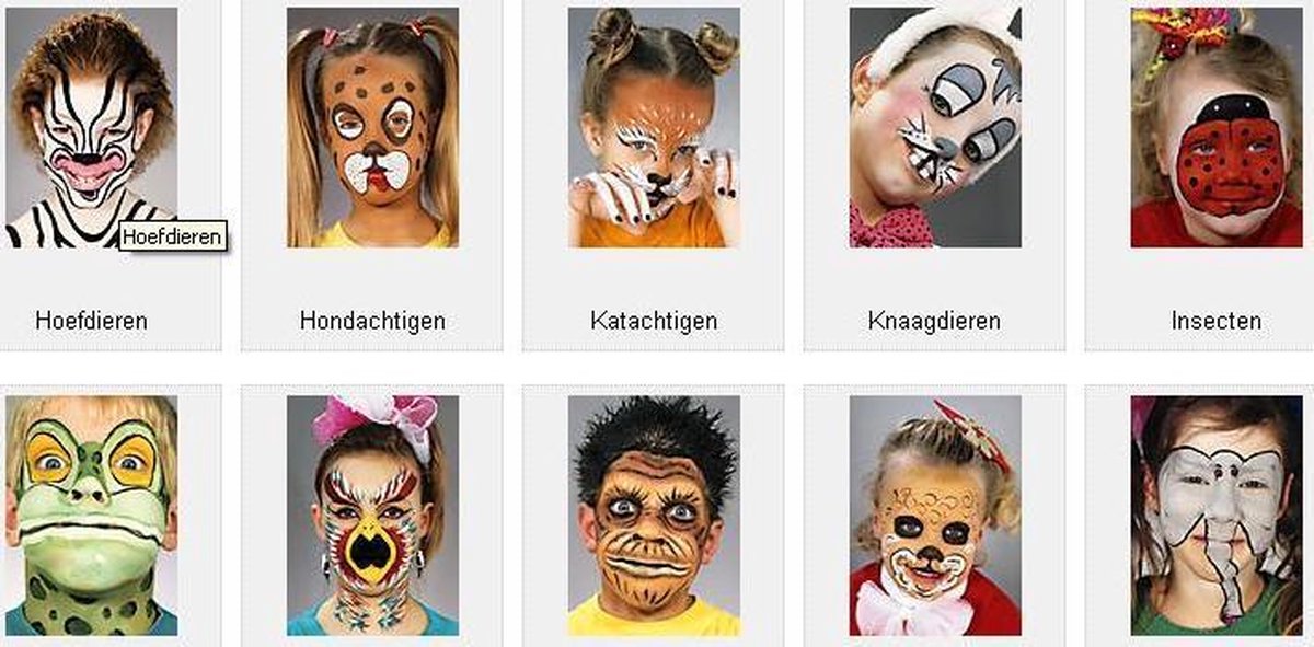 Grimas Waterschmink Pure Make-Up - 12 Palette A - Voor gezichten en lichaam — afbeelding 2