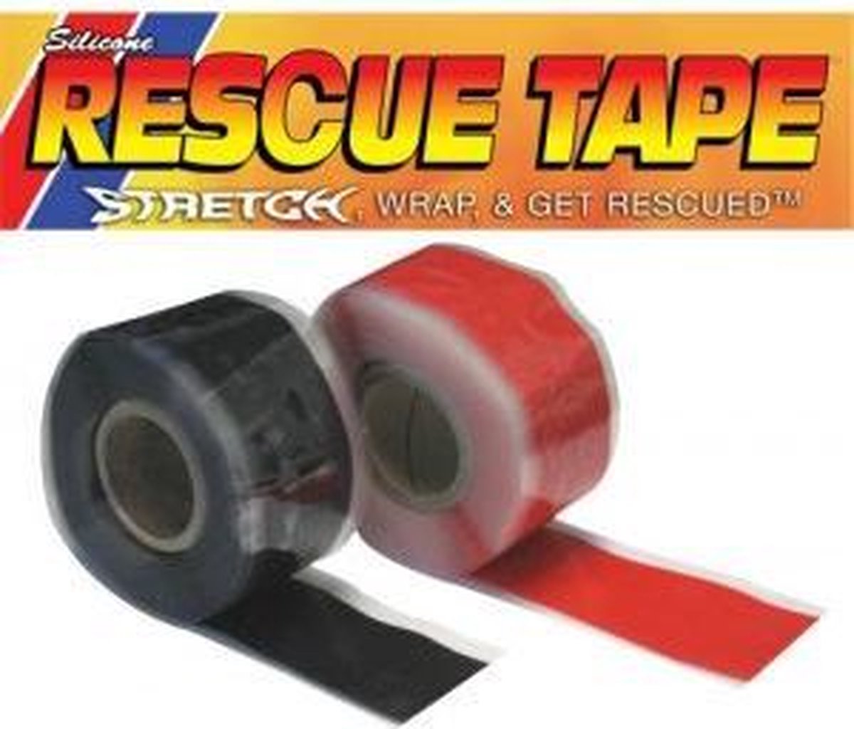 Reparatie Tape - Rescue Tape Rood - Siliconen - Elastisch | bol.com
