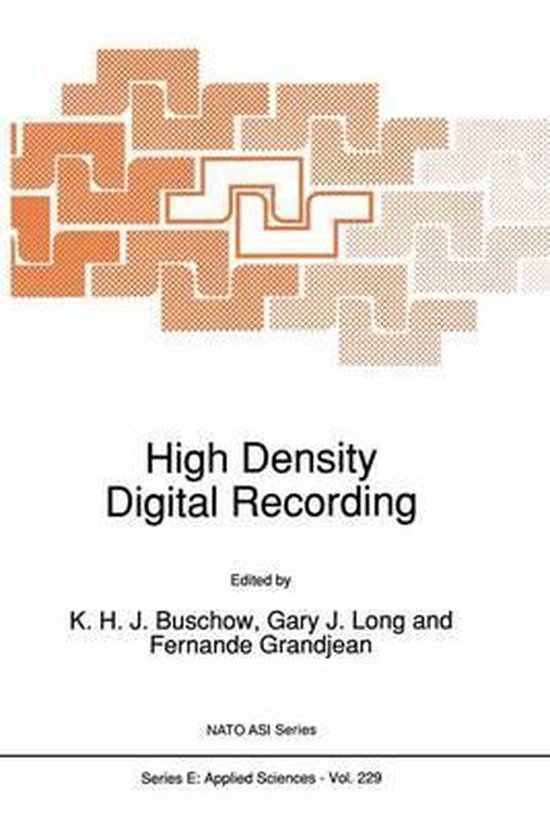 High Density Digital Recording 9780792320814 K. H. J. Buschow Boeken bol