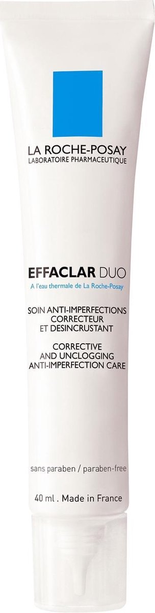 La Roche-Posay Effaclar Duo (+) - Tegen Imperfecties - Gevoelige Huid - 40ml - Dagcrème