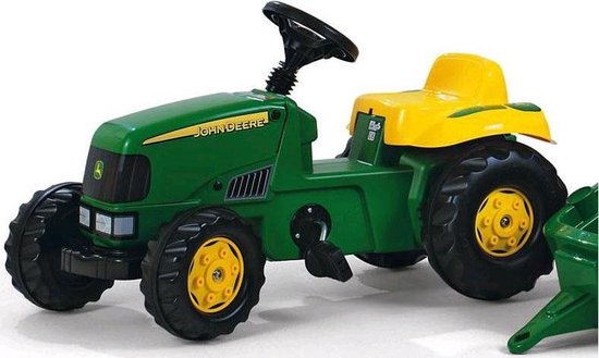 Rolly Toys Tractor - John Deere Met Aanhanger - Rolly Toys