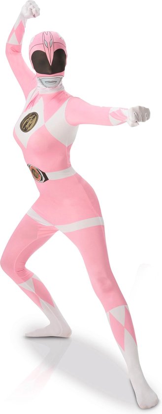 RUBIES FRANCE - Roze Power Rangers second skin kostuum vrouwen - Small -... | bol.com