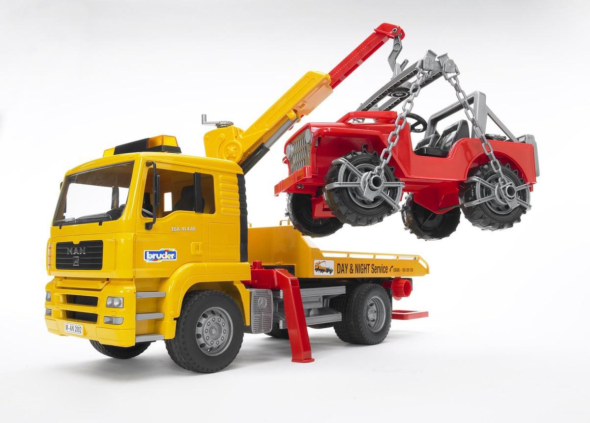 Bruder Man TGA Takelwagen — afbeelding 7