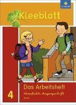 Kleeblatt. Das Sprachbuch 4. Arbeitsheft. Bayern