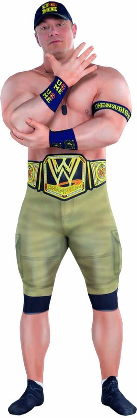 WWE™ John Cena voor volwassenen - Verkleedkleding - Maat L | bol.com