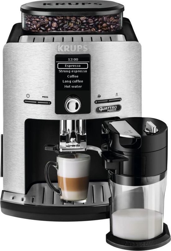 Krups Espresso Automatic Quattro Force EA82FD - RVS