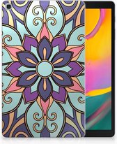 Back Case Samsung Galaxy Tab A 10.1 (2019) Design Purple Flower