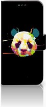Geschikt voor Samsung Galaxy A40 Leuk Hoesjes Panda Color