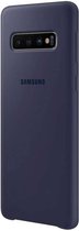 Samsung Silicone Cover - voor Samsung Galaxy S10 - Blauw