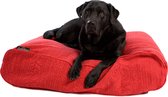 Lex & Max Chic Housse ample pour chaise longue coussin pour chien 120x80x21cm rouge