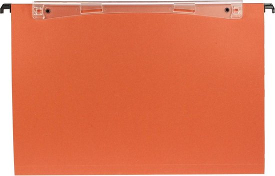 Esselte Orgarex VisioPlus Dossier suspendu base-V A4 orange (pack de 10