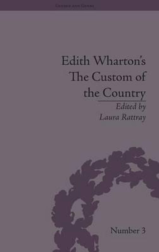 Boek, Edith Whartons The Custom of the Country, bewerkt door Laura Rattray, nummer 3.
