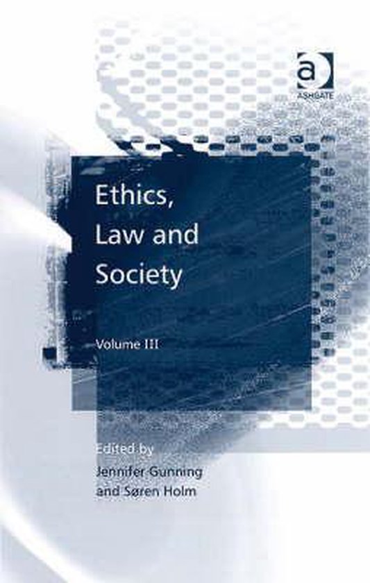 Ethics, Law and Society - cover