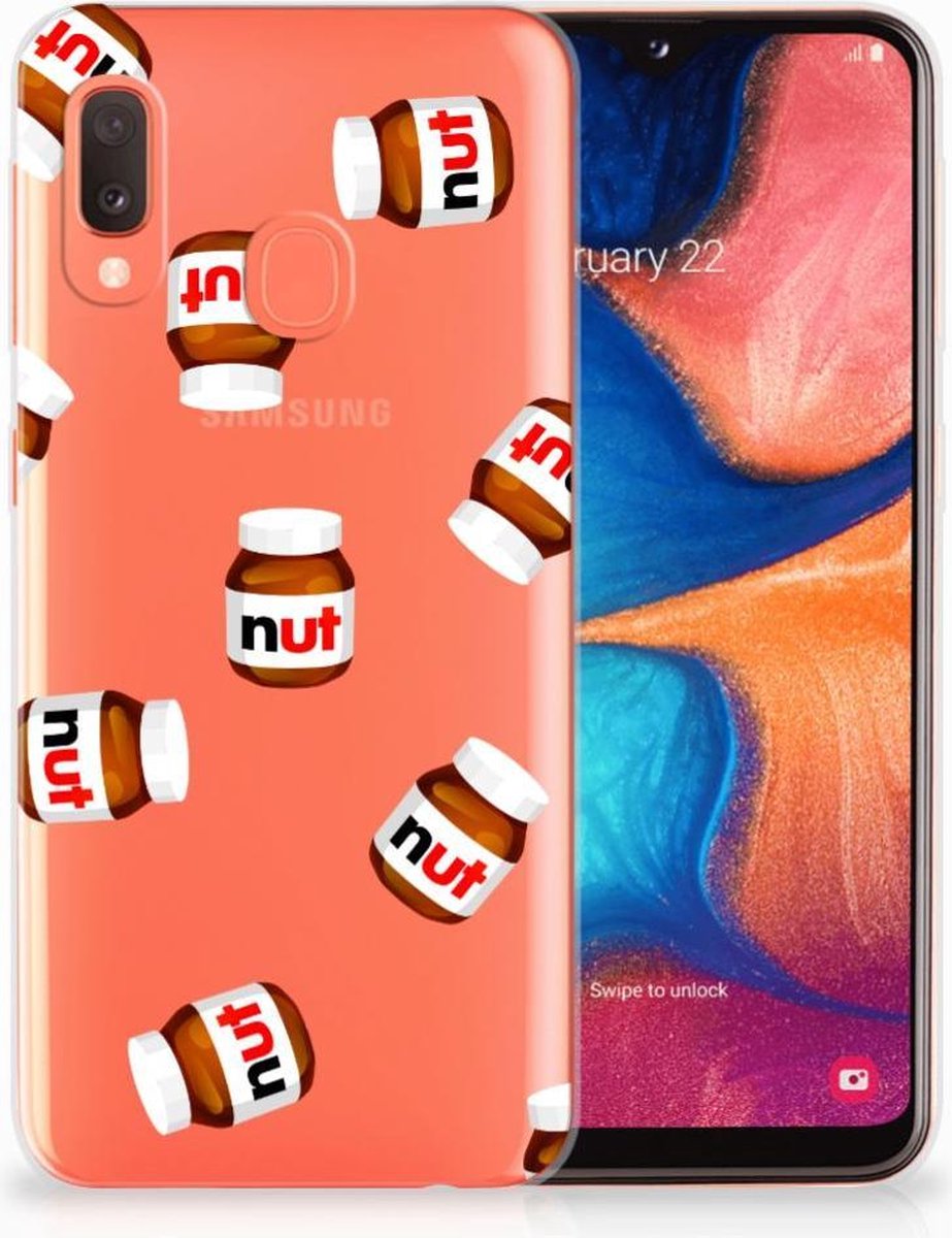 Samsung Galaxy A20e Siliconen Case Nut Jar