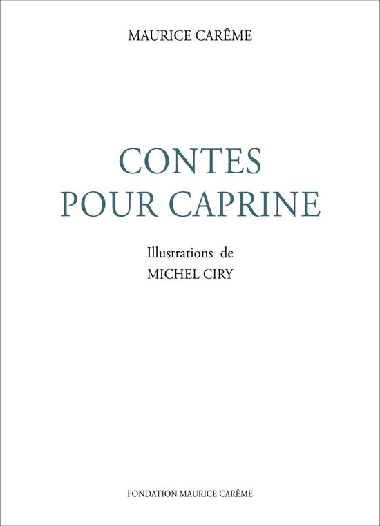 Contes pour Caprine : contes pour enfants - cover