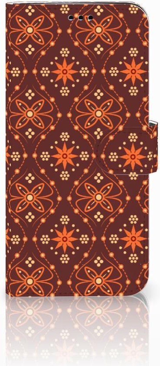Samsung Galaxy S9 Plus Telefoon Hoesje Batik Brown